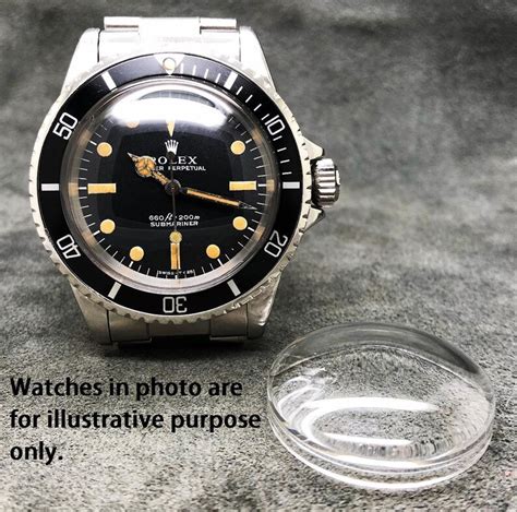 submariner rolex domed crystal for sale|Rolex Submariner crystal replacement cost.